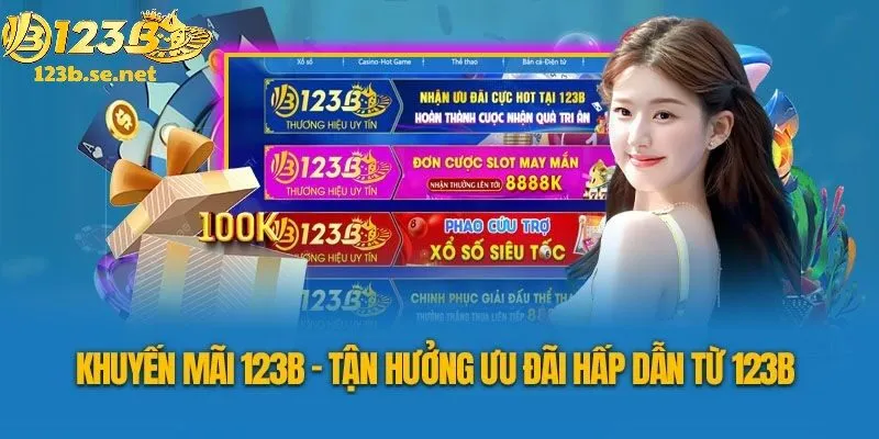 khuyến mãi 123B